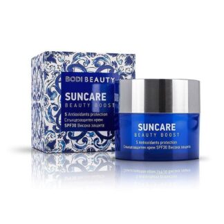 Bodi Beauty Beauty Boost Слънцезащитен крем SPF 30 висока защита